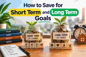 how to save for short term and long term goals