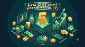 5 passive income strategies for dividend growth stocks