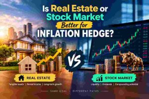 Is real estate or Stock market better for inflation hedge?