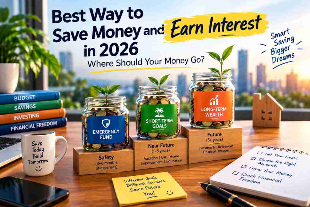 Best Ways to Save Money and Earn Interest: Where Should I invest my Money?