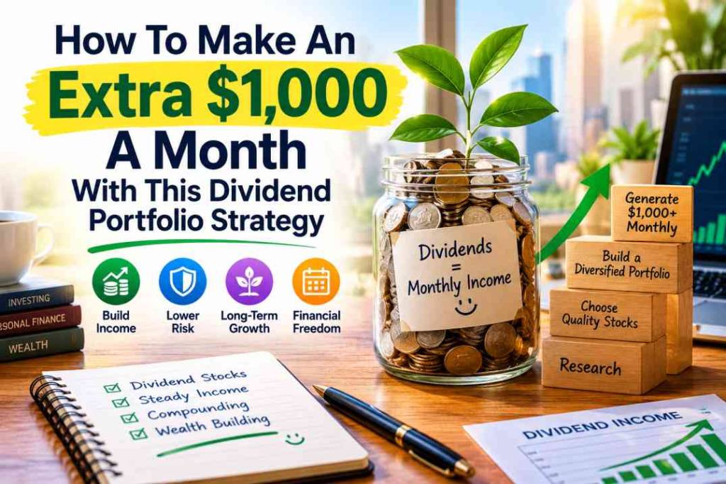 How To Make An Extra $1,000 A Month With This Dividend Portfolio Strategy